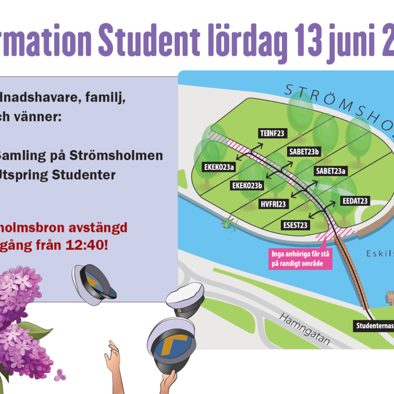 Info om studenten på Grillska Eskilstuna
