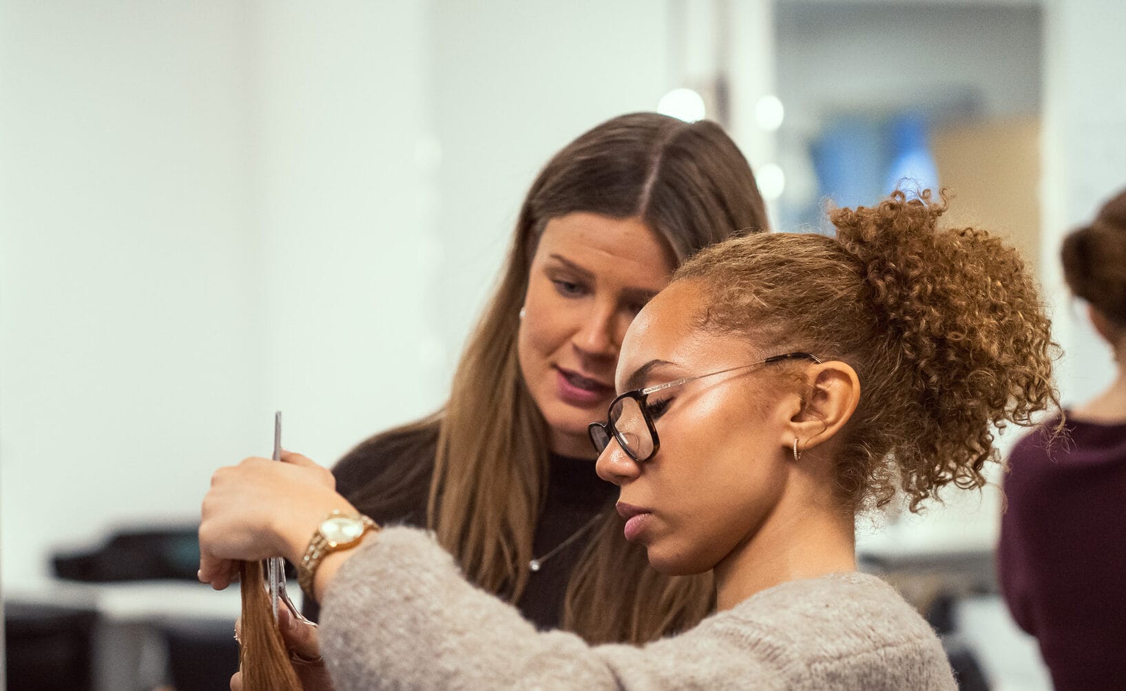 Frisör- och stylist&shy;programmet