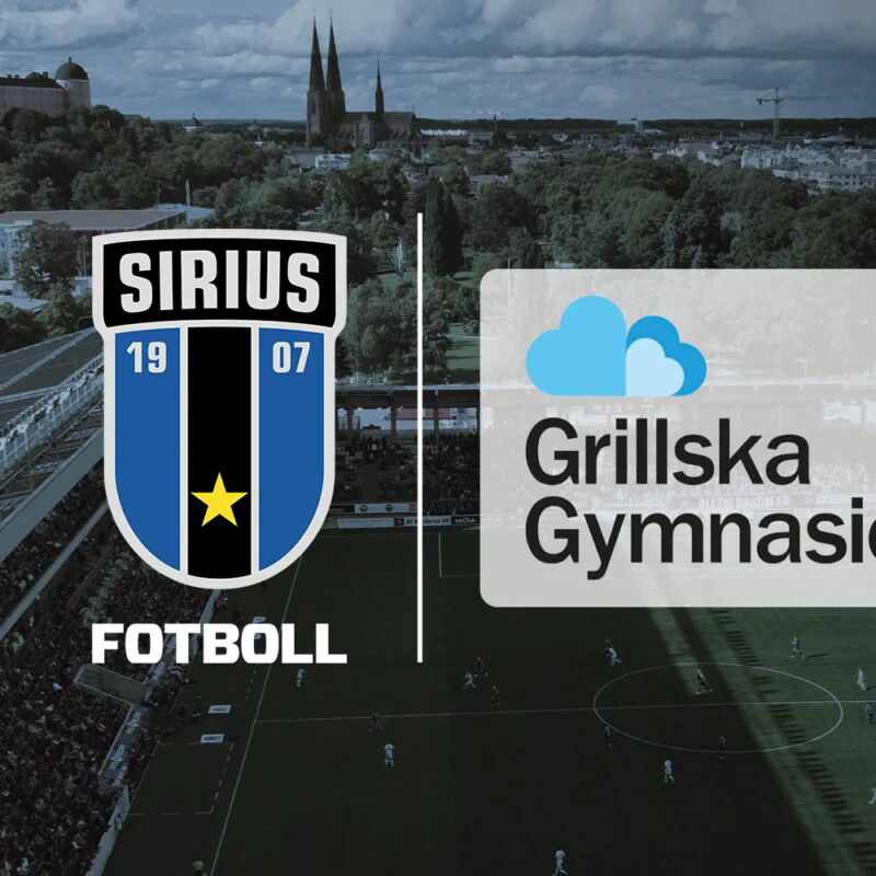 Samarbete mellan Sirius Fotboll och Grillska Gymnasiet