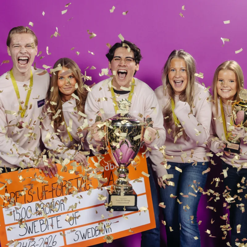 Swebite UF från Grillska Västerås vinnare på UF-mässan